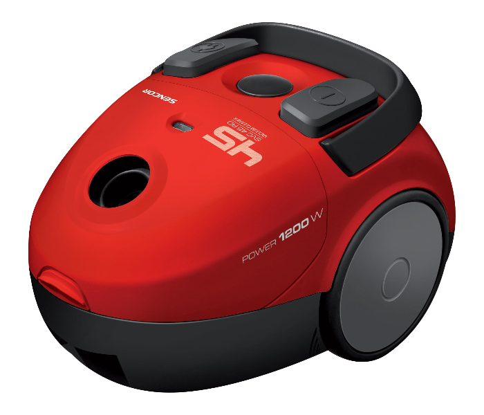 Sencor SVC 45RD 1200W 1.5 Litre Bagged Vacuum Cleaner - Red - Zoom Image 3