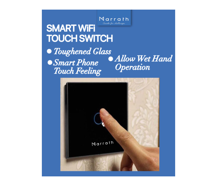  Marrath Smart Wifi Touch Switch 2 Gang - Zoom Image 3