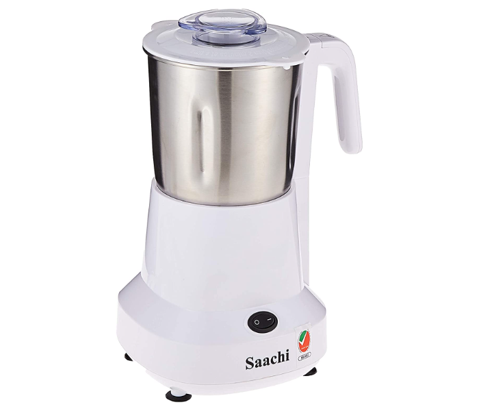 Saachi CG-4963 450W 400gm Coffee Beans and Spices Grinder - White - Zoom Image 1