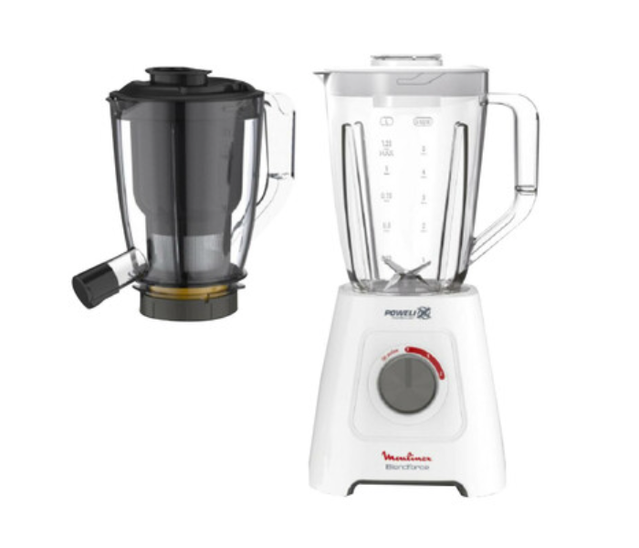 Moulinex LM42Q127 600 Watts Blender - White - Zoom Image