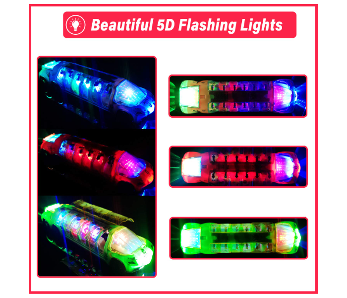 FUGZ LED Light Music Police Car Toy for Kids  - Zoom Image 3