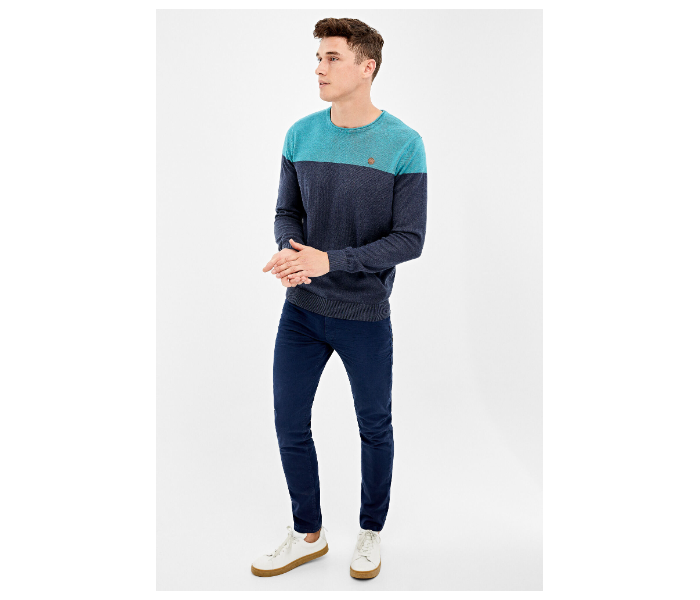 Springfield 006617685 XL Knitwear for Men - Blue and Teal - Zoom Image 1