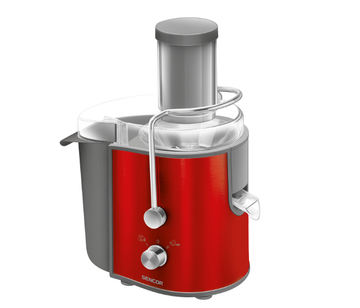 Sencor SJE 1056RD 800W 1.6 Litre Stainless Steel Juicer -Red - Zoom Image 2