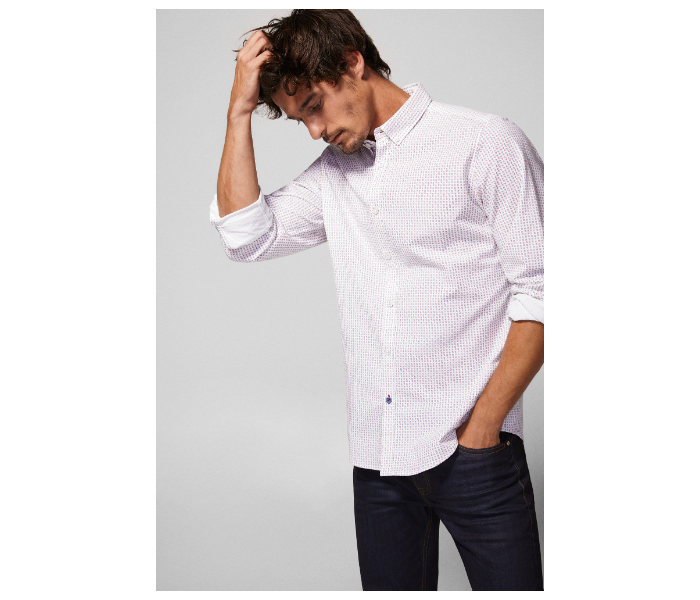 Springfield 150481999 Small Shirts for Men - White - Zoom Image 2