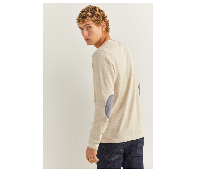 Springfield 140938751 Large Knitwear for Men - Beige - Zoom Image 3