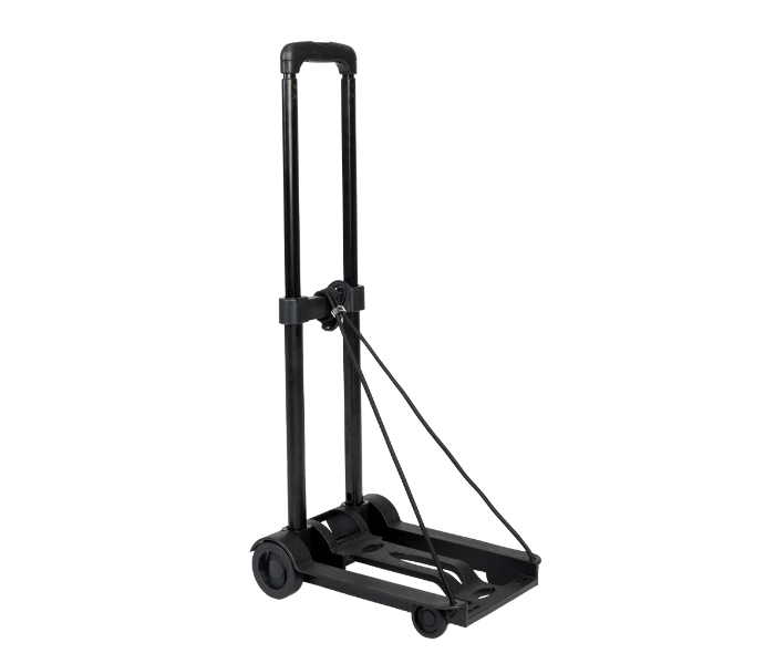 Generic 34Kg Heavy Duty Foldable Utility Luggage Cart - Black - Zoom Image 4