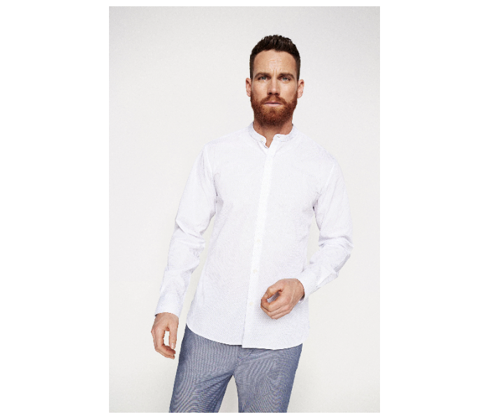 Springfield 150344899 XXL Shirts For Men - White - Zoom Image 5