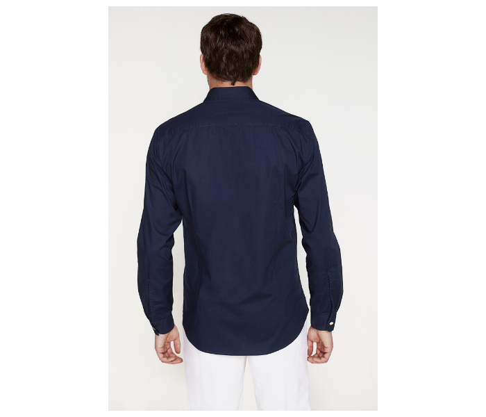 Springfield 150341310 XS Shirts For Men - Navy - Zoom Image 4