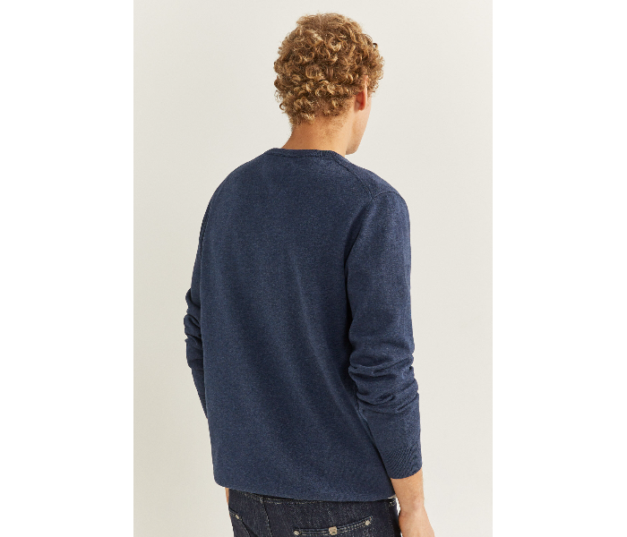 Springfield 141960911 Medium Knitwear for Men - Dark Blue - Zoom Image 3