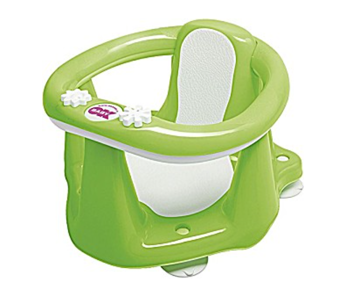 OKBaby 038799-44 Flipper Evolution Bath Seat with Slip-free rubber - Green - Zoom Image