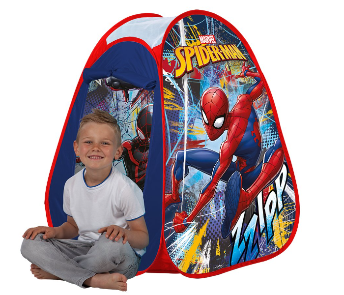 John 130079344 Spider Man Pop Up Play Tent for Kids - Red and Blue - Zoom Image 1