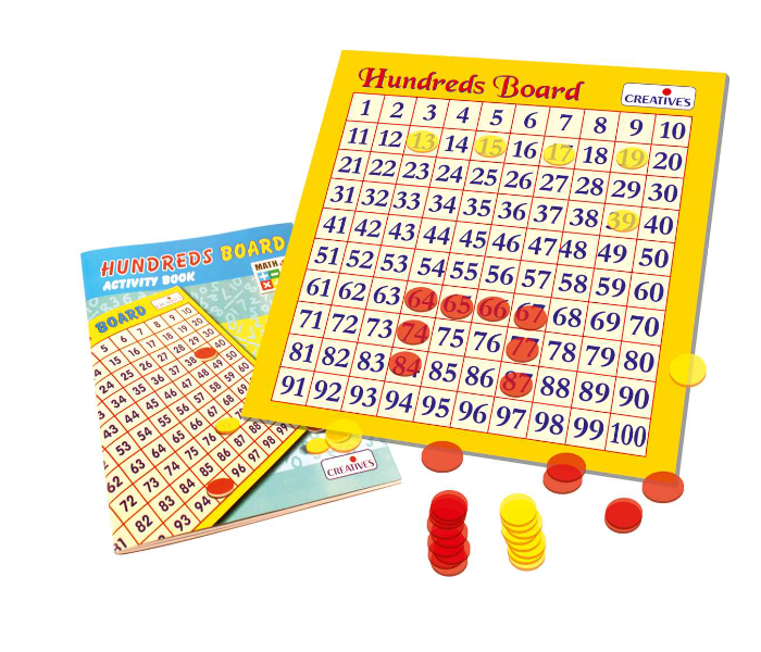 JMsouq Creative Educational CE00671 Hundreds Maths Board Game for Kids - Zoom Image 2