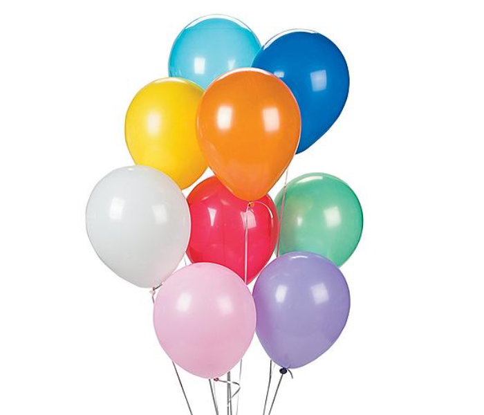 Rota Party Pack of 10 Piece 10 inch Standard Latex Balloon - Mixed - Zoom Image