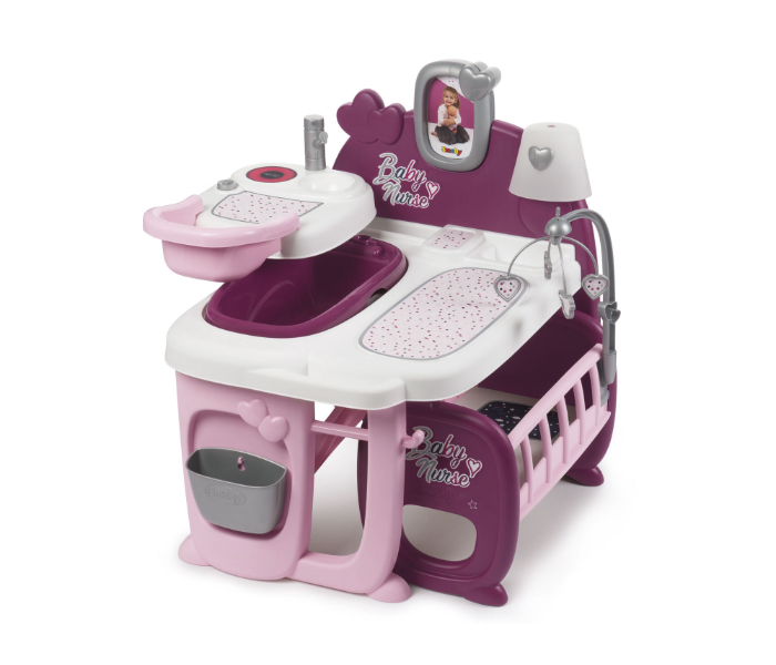 Smoby 7600220349 Baby Nurse Care Center - Pink - Zoom Image 2