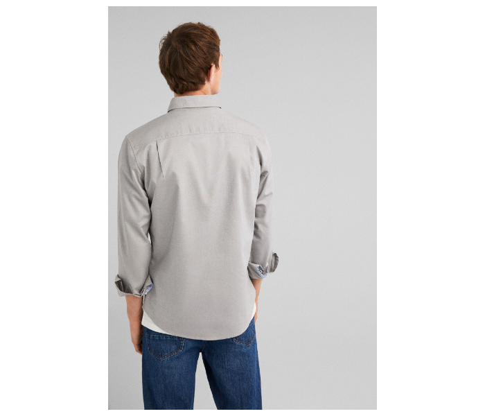 Springfield 150545990 Small Shirts for Men - Grey - Zoom Image 3