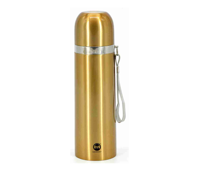 Microdigit MR973VB 500ml Stainless Steel Vacuum Bottle - Gold - Zoom Image