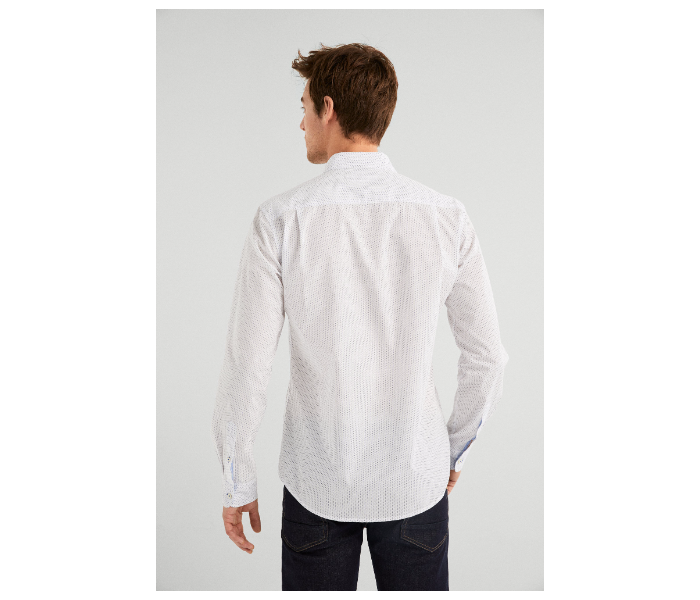 Springfield 150547599 XS Shirts for Men - White - Zoom Image 4