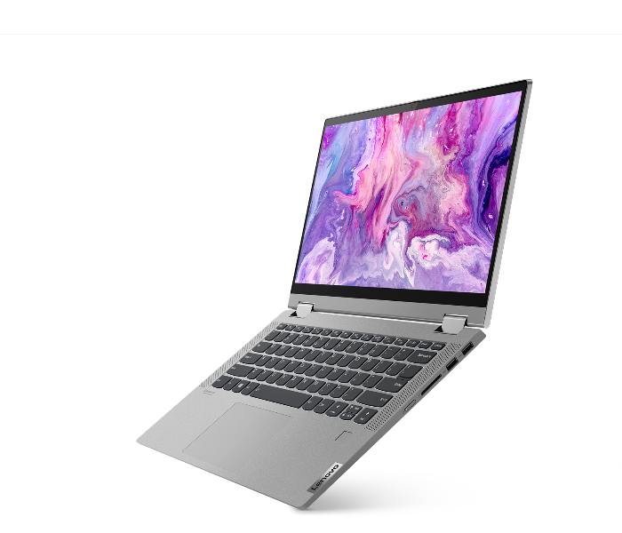 Lenovo IdeaPad Flex 5 82HU008LAX 14 Inch AMD Ryzen 7 5700U Processor 16GB DDR4-SDRAM 512GB SSD AMD Radeon Graphics Windows 10 Home - Platinum Grey - Zoom Image 3