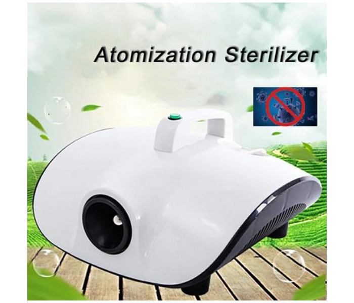 Indoor Fogging Disinfect Device Atomizer Misting Sprayer - White and Black - Zoom Image 1