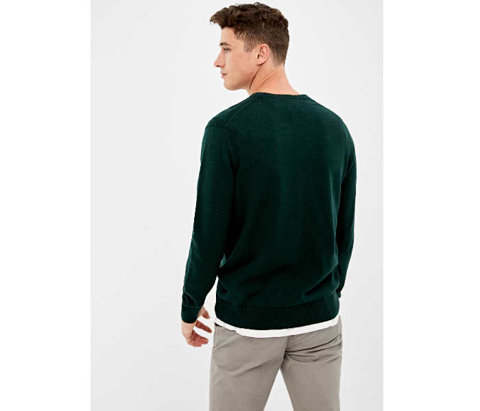 Springfield 140661220 XXL Knitted Jumper for Men - Black - Zoom Image 3