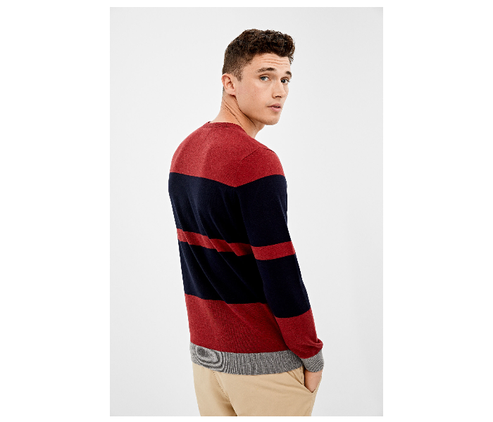 Springfield 140670160 XXL Knitted Jumper for Men - Red - Zoom Image 2