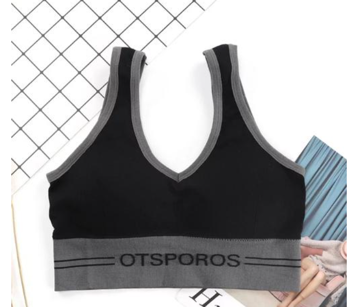 Set of 6 Pieces D3023 Free Size Womens Sports Workout Vest Padded Bras - Zoom Image 4