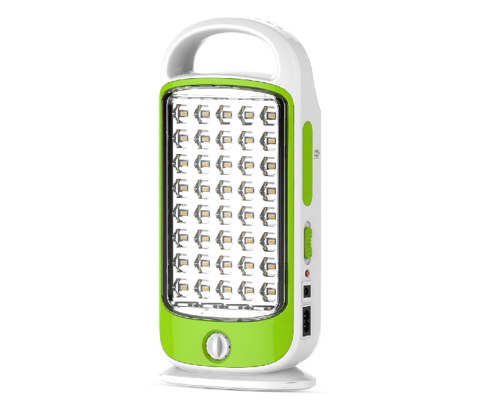 Microdigit MR304RL Rechargeable LED Lantern - White and Green - Zoom Image