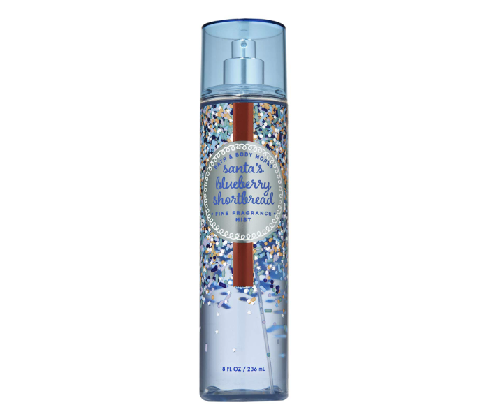 Bath and Body Works 236ml Santas Blueberry Shortbread Fine Fragrance Mist - Zoom Image