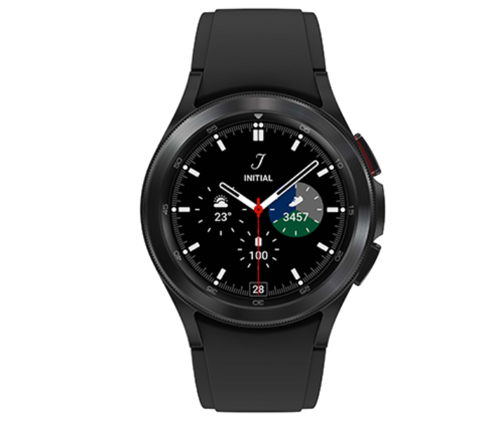 Samsung R880 Galaxy Watch4 Classic 42mm Bluetooth Smartwatch - Black - Zoom Image 1