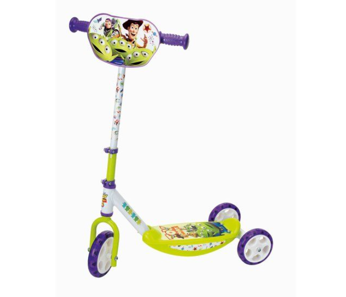 Smoby 7600750172 3 Wheel Toystory Kids Scooter - Green - Zoom Image