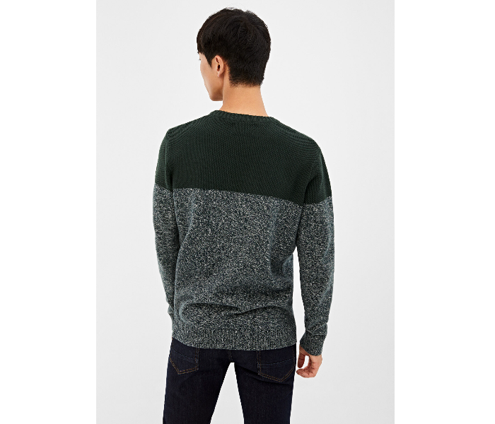 Springfield 140673620 Small Knitted Jumper for Men - Grey - Zoom Image 3