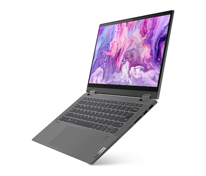 Lenovo Ideapad Flex 5 14ITL05 14 Inch FHD Intel Core i5-1135G7 Processor 16GB RAM 512GB 2GB MX450 Graphics Pen Finger Print Windows 10 - Grey - Zoom Image 3