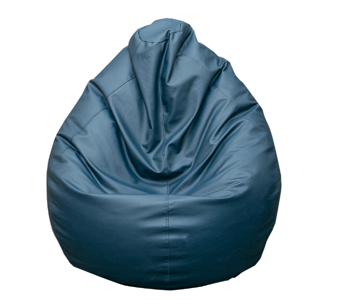 Lazy Panda EBLUEAXXXL XXXL Eco Leather Bean Bag - Blue - Zoom Image