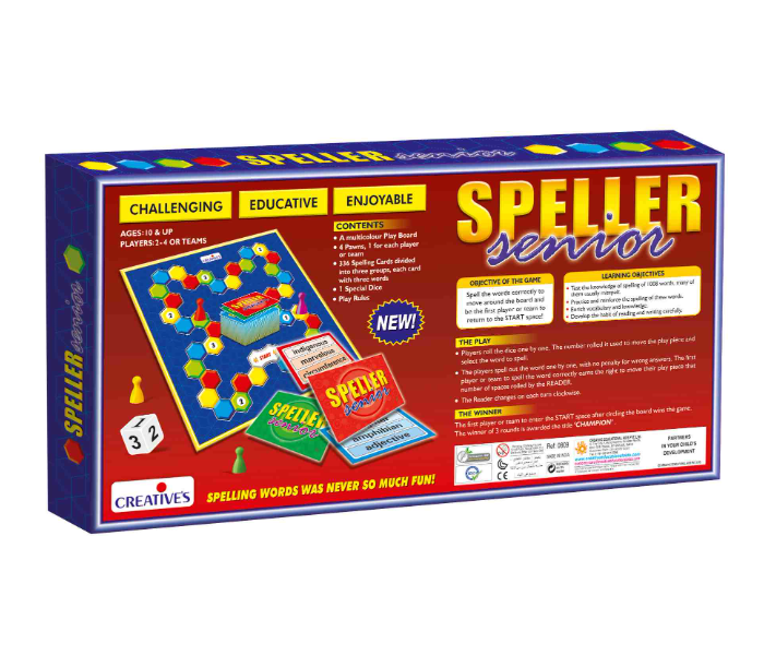 JMsouq Creative Educational CE00809 Speller Senior Educational Game for Kids - Zoom Image 3