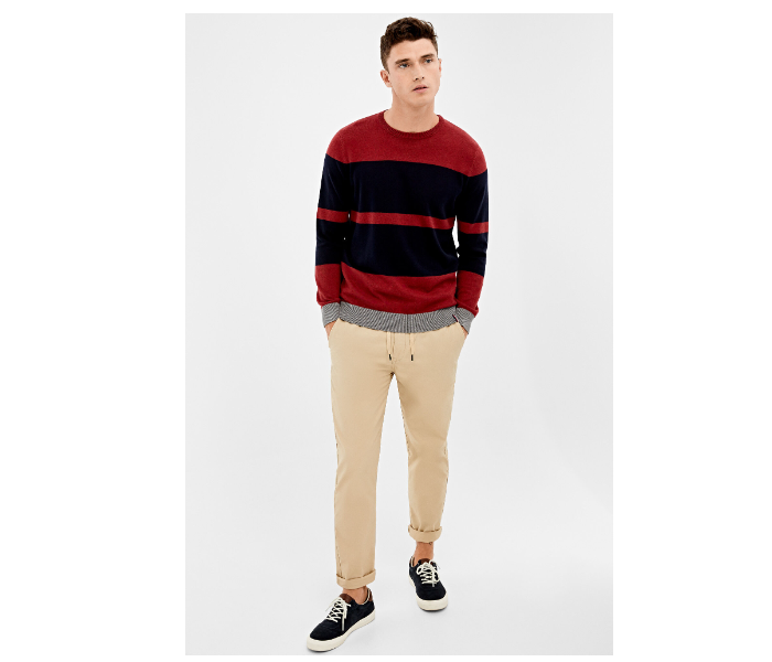 Springfield 140670160 XL Knitted Jumper for Men - Red - Zoom Image 1