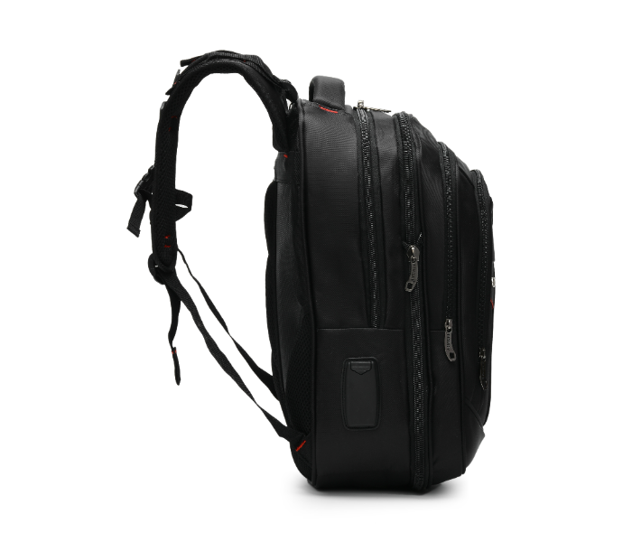 Star Gold SG-BP220 18 Inch Laptop Backpack - Black and Red - Zoom Image 3