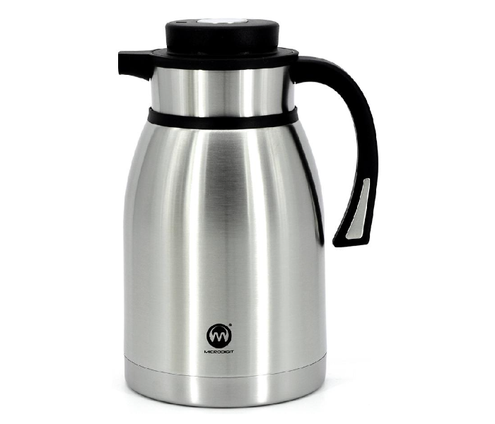 Microdigit MR961VF 2.0 Litre Elegant Stainless Steel Vacuum Flask - Silver - Zoom Image 1