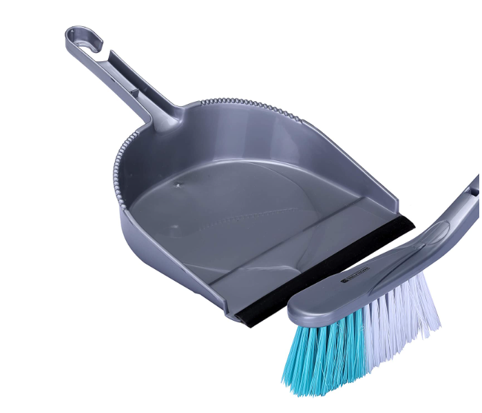 Royalford RF2368-DPW/B Dust Pan & Brush - Grey - Zoom Image 4