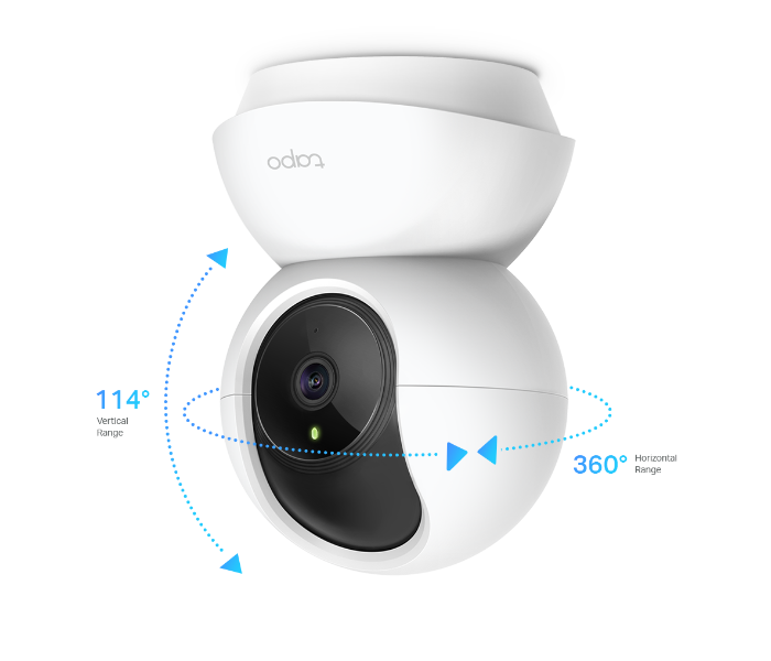 TP-Link Pan or Tilt Home Security Wi-Fi Camera Tapo C200 - White - Zoom Image 2