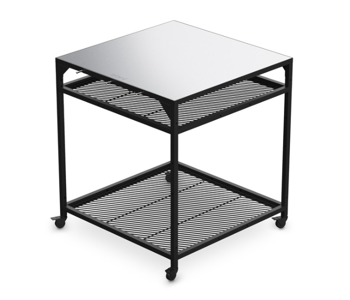 Ooni UU-P0AC00 Large Size Powder-Coated Carbon Steel Modular Table - Black - Zoom Image 1