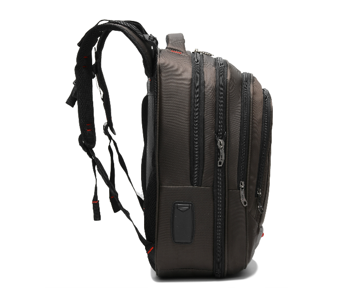 Star Gold SG-BP220 18 Inch Laptop Backpack - Coffee Brown - Zoom Image 2