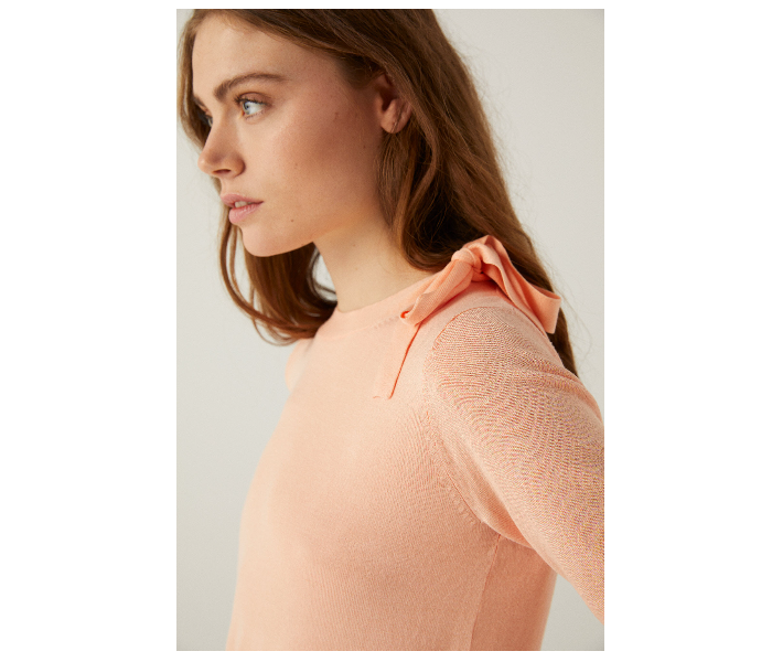 Springfield 133967263 XS Knitwear for Women - Coral - Zoom Image 3