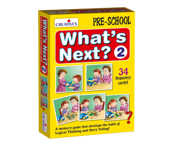 JMsouq Creative Educational CE00686 Whats Next II Educational Game for Kids - Zoom Image