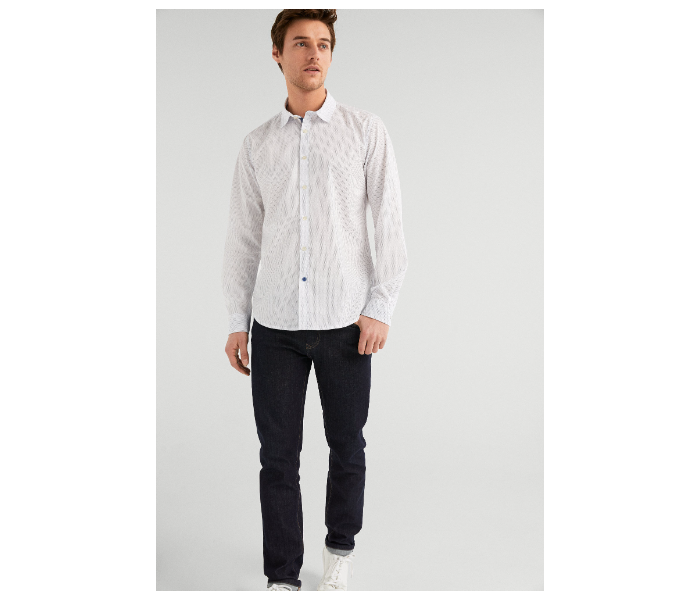 Springfield 150547599 XS Shirts for Men - White - Zoom Image 2