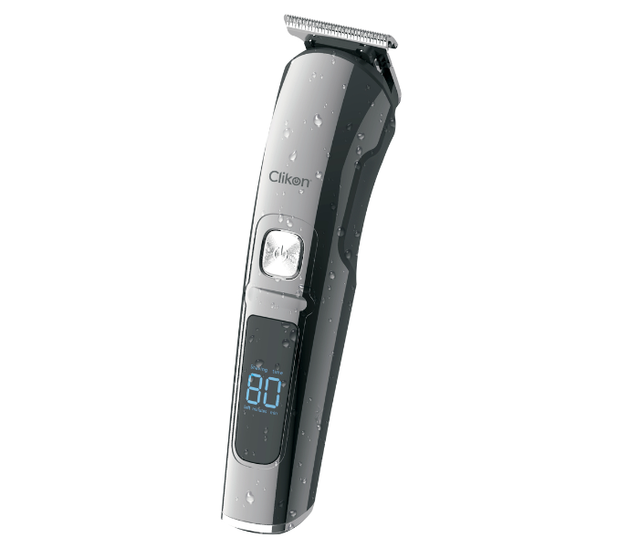 Clikon CK3336 5W Intelligent Cordless Trimmer - Black - Zoom Image 1