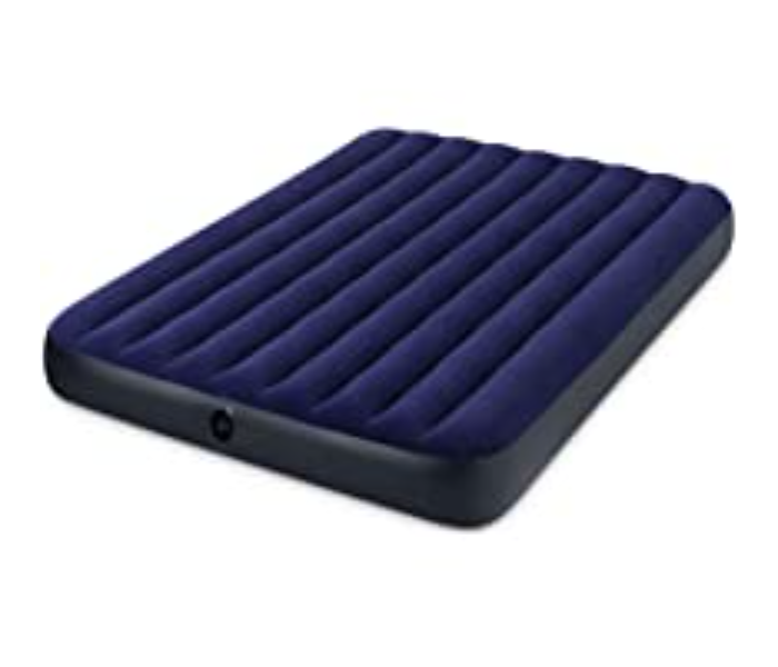 Intex ZX-64759 Inflatable Classic Downy Fiber-Tech Airbed (JA178-2)- Navy - Zoom Image 1