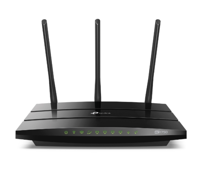 TP-Link Archer C7 AC1750 Wireless Dual Band Gigabit Router - Black - Zoom Image 2