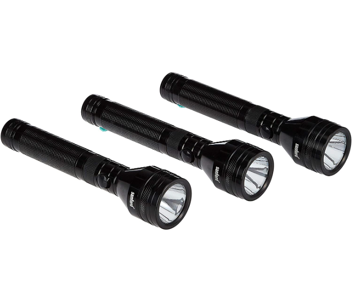 Sanford SF6192SLC 3 In 1 Rechargeable LED Search Light Combo - Black - Zoom Image 1