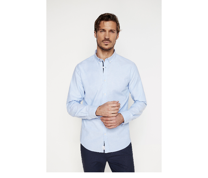 Springfield 150339113 S Shirts For Men - Medium Blue - Zoom Image 1