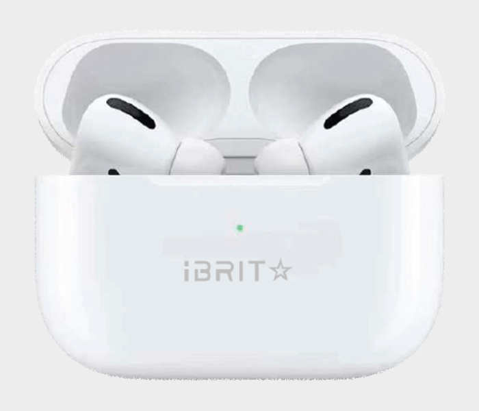 iBRIT Airbrit X Wireless Earpods with Touch Control - White - Zoom Image 1